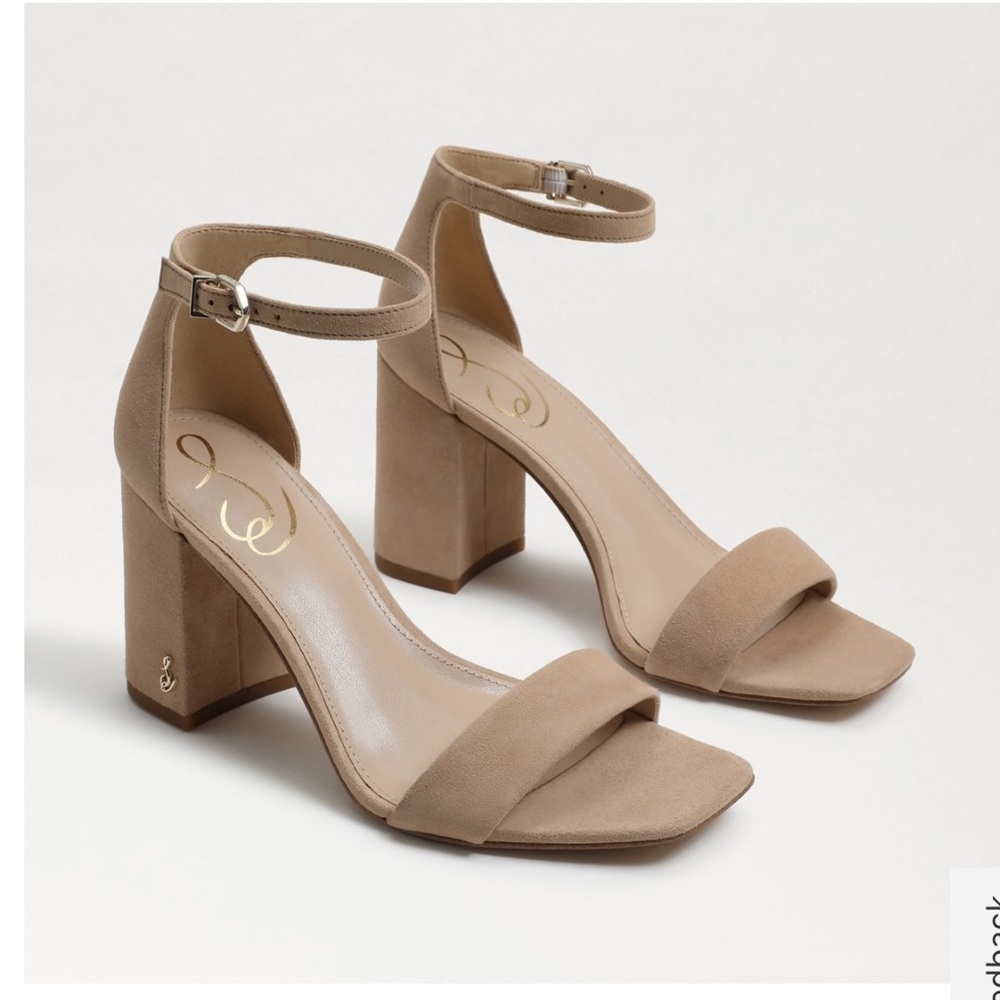 Size 9 Sam Edelman heels- only worn once! Great condition.